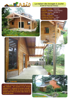 Maison des bocages en bois