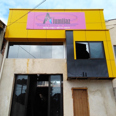Alumifaz Vid E Esq De Aluminio E Temperado