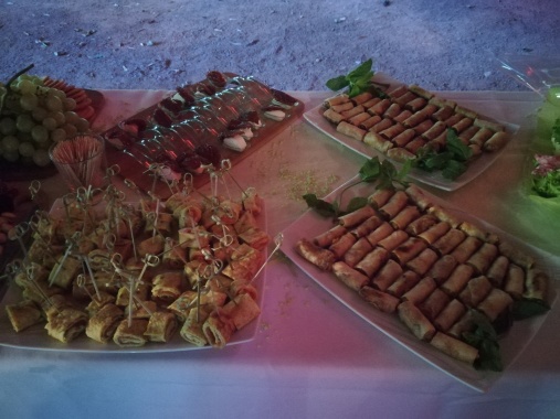 Buffet salé mariage