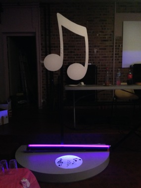 Déco musique pour un mariage