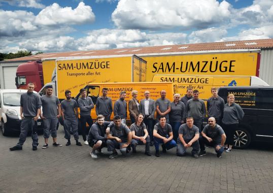 Das Team von SAM-UMZÜGE