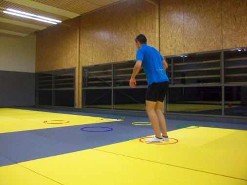 Préparation physique au centre sportif de Bellecin
