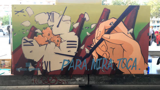 Para, Mira, Toca. Cervezas Alhambra, MUV Fest