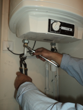 Installation chauffe-eau