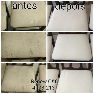 Limpeza de cadeiras