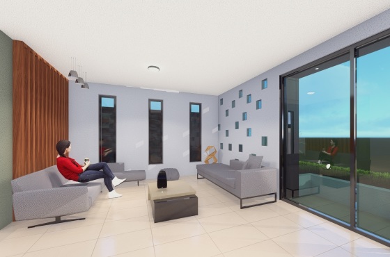 Ampliación y remodelación de la sala (Familia E.M)