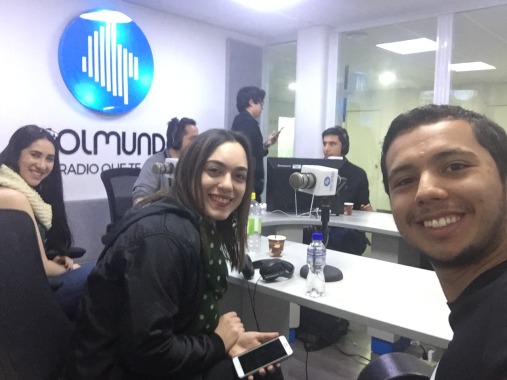 Acompañando una gran cantante en Colmundoradio