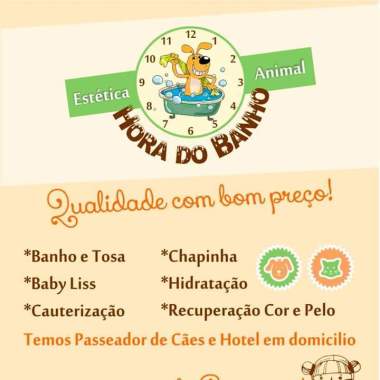 Estética Animal Hora Do Banho