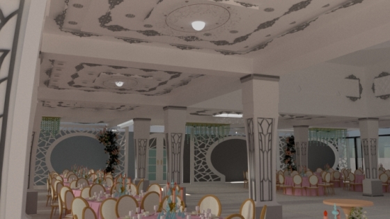 Düğün salon tasarımla