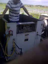 Ganti kompressor split duck sidoarjo