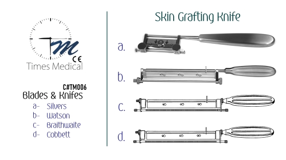 Instrument Family : Skin Grafting Knifes