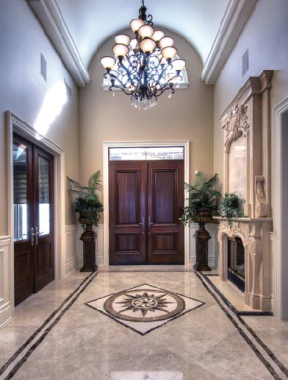 Grand Entrance with floor medallian