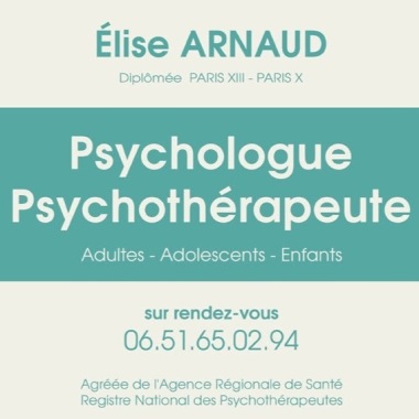 Elise Arnaud, Psychologue Psychothérapeute