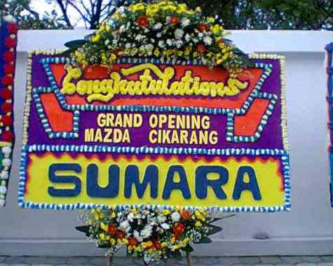 Papan Bunga Murah Ukuran 2x1,25m Harga Rp.600,000,-