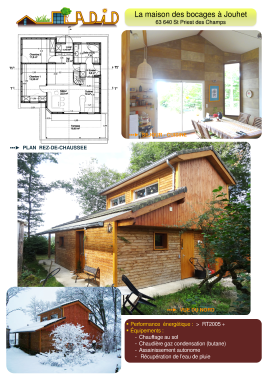 Maison des bocages en bois