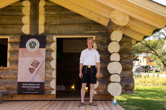 Unser Schaublockhaus auch zum Übernächtigen www.waldgenusserleben.at