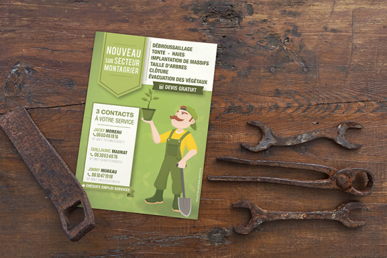 Flyer Paysagiste