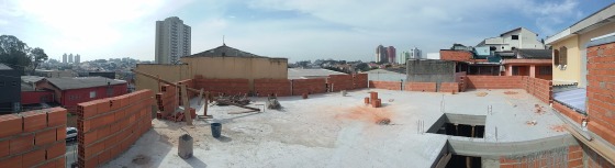 Laje de  concreto 