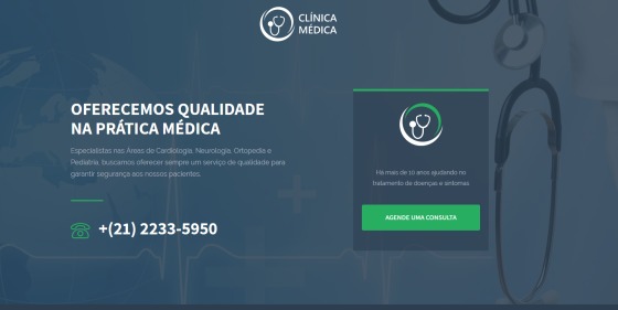 Site para Clínica Médica