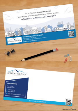 Carte de voeux / Plaquette RDV