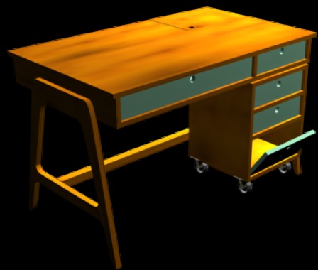 Diseño de Mobiliario: Mesa-Escritorio