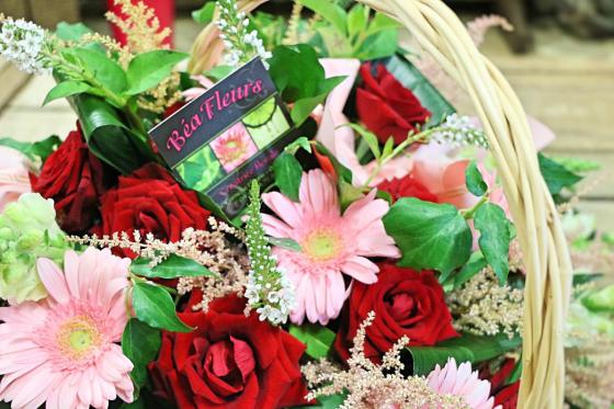 Panier de fleurs