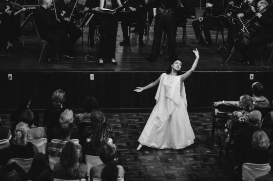 Apresentação com Orquestra Prelúdio de Joinville