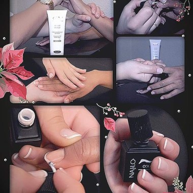 Manicura Semipermanente francesa