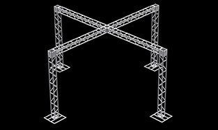 Estrutura em x