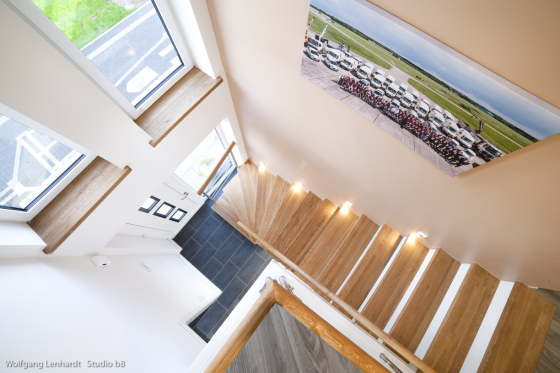 KAGE Musterhaus Treppe