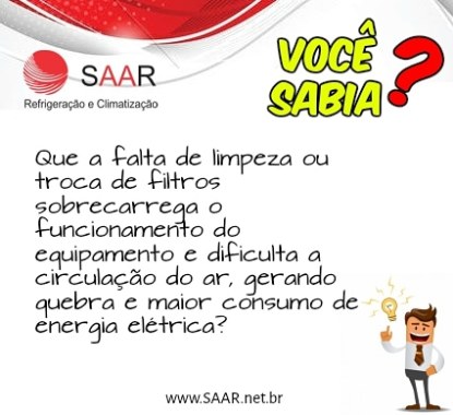 Aquela dica SAAR que não pode faltar!!!