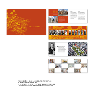 48 pages / Réalisation de projet / Agence Fabienne Gérin-Jean