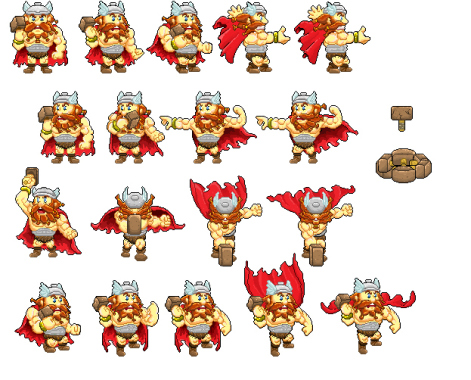 Pixel arte para jogo digital