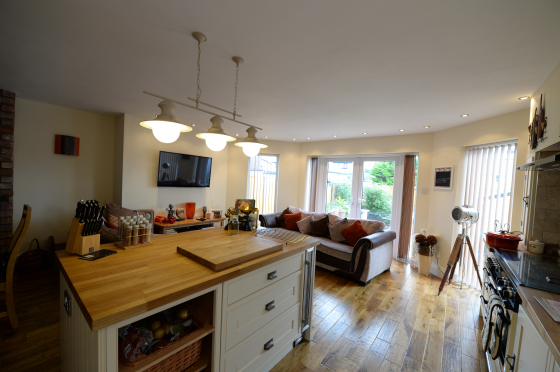 Single storey kitchen/diner extension