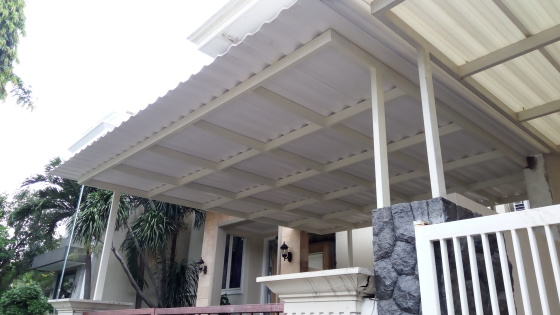 Canopy Minimalis (atap UPVC)