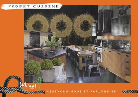 Planche ambiance pour une cuisine