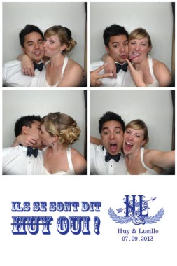 Personnalisation cabine photo