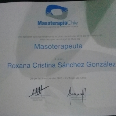Roxana Sánchez Masajes