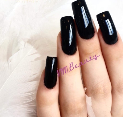 Unhas de gel e acrigel 
