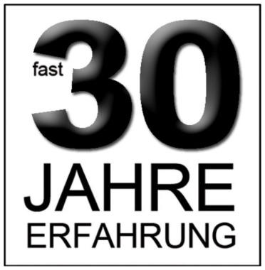 Erfahrung seit 29 Jahren