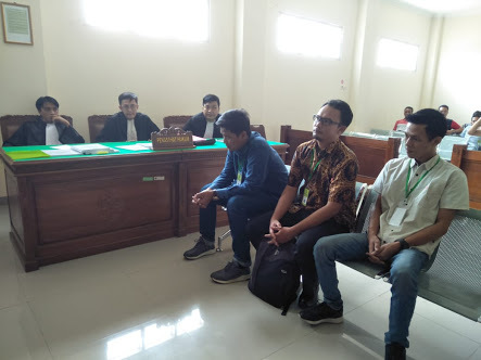 Sidang Pidana Pemilu Kada 2018, PN Sukadana Lampung Timur