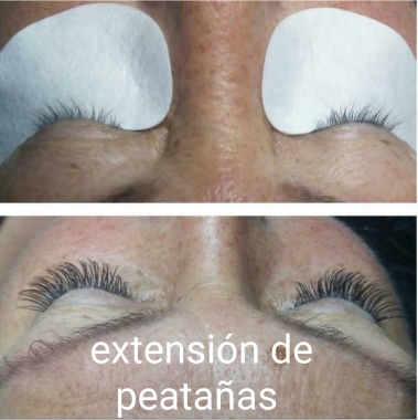 Extencion de pestañas 