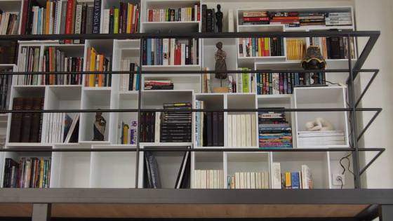 Appartement privé Montmartre éclairage prescription couleur, et design mezzanine