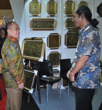 Budhi Brassco & Mentri Koperasi Republik Indonesia