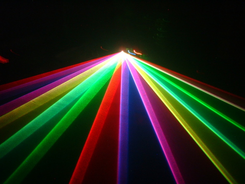 réalisation laser tricolore ilda