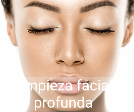 Limpieza facial profunda 