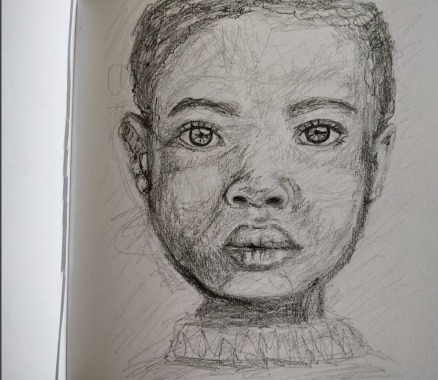 Croquis d'un enfant