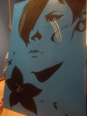 Acrilico su tela 80x120 cm-solo exhibition galleria A01 Napoli
