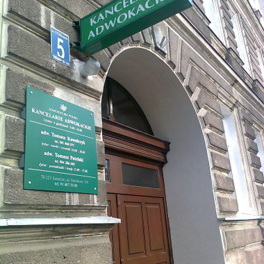 Kowalczyk Tomasz, Adwokat