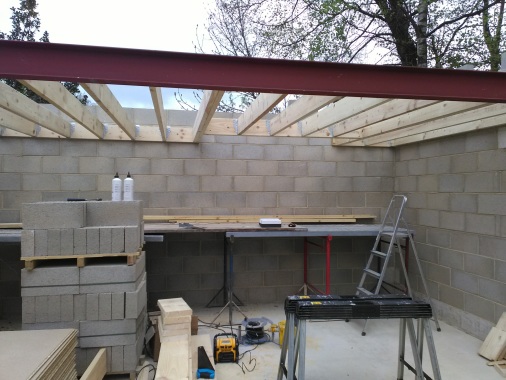 1st floor to new build, 